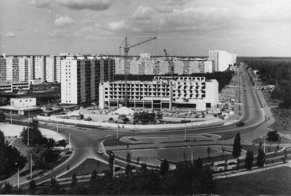 Будівництво. Фото: pastvu.com, 1978