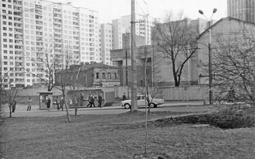 Будівництво. Фото: pastvu.com, 1981