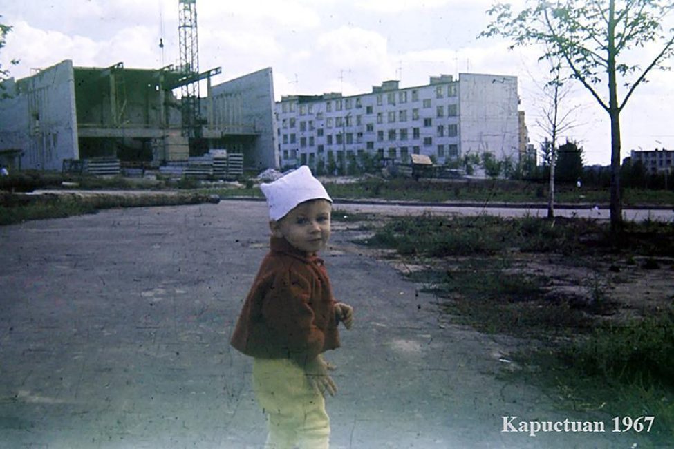 Будівництво. Фото: pastvu.com, 1966